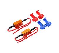 LED Load Resistor, Anti-corruption Decoder | Durable aluminum alloy, portable size, direct installation, eliminates error code, compatible with turn signals