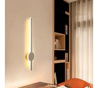 LED Long Strip Wall Lights Indoor Temperatura de 3 Colores Wall Sconces 3000K/4000K/6000K Modern Aluminium Acrylic Wall Lights Bedroom Living Room Corridor
