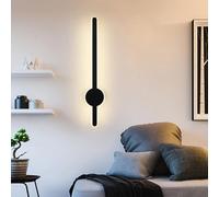 LED Long Strip Wall Lights Indoor Temperatura de 3 Colores Wall Sconces 3000K/4000K/6000K Modern Aluminium Acrylic Wall Lights Bedroom Living Room Corridor
