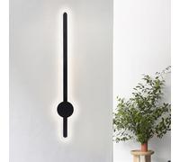 LED Long Strip Wall Lights Indoor Temperatura de 3 Colores Wall Sconces 3000K/4000K/6000K Modern Aluminium Acrylic Wall Lights Bedroom Living Room Corridor