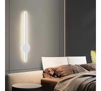 LED Long Strip Wall Lights Indoor Temperatura de 3 Colores Wall Sconces 3000K/4000K/6000K Modern Aluminium Acrylic Wall Lights Bedroom Living Room Corridor