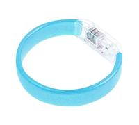 LED Luminous Bracelet - Battery Powered, Bright Circle, Wearable Soft Silicone Lamp, Color Changing Flashing Bracelet, Event Decoration Pendant | Birthday Party, riferimento alla descrizione, PP, No