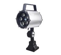 LED Machine Light, Aluminum Alloy, Flexible Neck, Waterproof, Explosion-Proof for CNC, Lathe, Drilling, Universal Voltage 110-220V, 120 Lm/W High Brightness