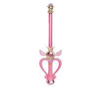 LED Magic Wand Electric Flash Music Light Up Toy with Flashing Lights and Sound Effects for Kids Halloween Party Pretend Play Gift 48.5cm Length Requires 3 AAA Batteries N (Pink)