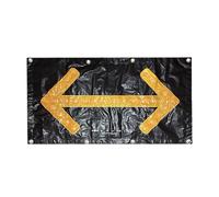 LED Magnetic Traffic Arrow Sign, Arrow Banner Directional Traffic Guide Light, Flashing Warning Sign, For Construction, Fire Or Rescue, Highway And Law Enforce(Size:46*85 cm/18.11*33.5 in,Color:Black)