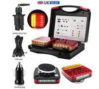 LED Magnetic Wireless Rear Tail Lights Battery Operated Tail Trailer UK