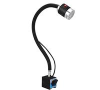LED Magnetic Work Lights Flexible Gooseneck lamp AC220V for Sewing Machine CNC Lathe Milling Drill Press Industrial Lighting (5W)