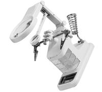 LED Magnifier Station with Helping Hand for Soldering Jewelry
