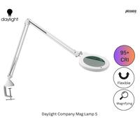 LED Magnifying Desk Lamp Adjustable Salon Craft Light With Clamp 3x Brightness