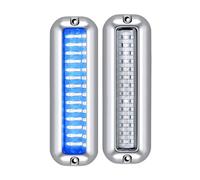 LED Marine Courtesy Lights, MACHSWON Marine Boat Lights Transom Stern Anchor Deck Courtesy Light For Pontoon Fishing Boat Kayak Sailboat, Transom Mount Stern Anchor Lamps, Blue Light