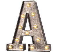 LED Marquee Letter Lights, Light Up Letters Glitter Alphabet Letter Sign Battery Powered for Night Light Birthday Party Wedding Girls Gifts Home Bar Christmas Decoration