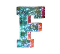 LED Marquee Letter Lights Light Up Letters Glitter Alphabet Letter Sign Battery Powered for Night Light Birthday Party Wedding Girls Gifts Home Bar Christmas Decoration with USB