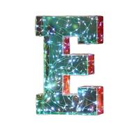 LED Marquee Letter Lights Light Up Letters Glitter Alphabet Letter Sign Battery Powered for Night Light Birthday Party Wedding Girls Gifts Home Bar Christmas Decoration with USB