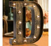 LED Marquee Letter Lights, Light Up Letters Glitter Alphabet Letter Sign Battery Powered for Night Light Birthday Party Wedding Girls Gifts Home Bar Christmas Decoration