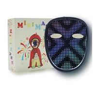 Led Mask Flashlight Gloves Set - Scary Halloween Costumes For Kids 8-12, Gesture-Sense Purge Mask Light Up Funny Costume For Boys Party, Rechargeable Cool Stuff Christmas Birthday Gifts For Teen Girls
