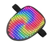 LED Mask with Gesture Sensing, LED Lighted Face Transforming Cover for Halloween Cosplay Party Christmas Birthday, Rechargeable