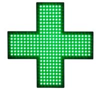 Led Medical Cross Sign, Pharmacy Cross Led Sign Indoor with Pull Seitch, 3 Working Modes, for Brick & Mortar Stores, Clinics, and Drugstores 48x48cm
