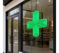 LED Medical Cross Sign, Pharmacy Cross Sign Light