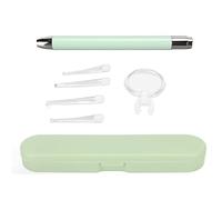 LED Medical Diagnostic Ear Light Pen Set, Ear Checking Penlight with 4 Ear Spoon Heads, Ear Wax Removal Kit with Led Lights and Magnifying Glass, Ear Wax Removal Tool Ear Cleaning Tool for Kids Adults