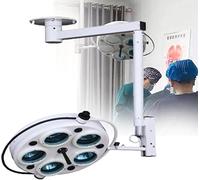 LED Medical Exam Lamp, Shadowless Ceiling Light, 360 Degree Rotation, Adjustable Brightness for Stomatology and Outpatient Use