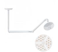 LED Medical Exam Light, Ceiling Type Surgical Shadowless Lamp, Lamp Arm Rotatable Free and Brightness 3 Levels Adjustable, No Color Separation and Long Lifespan, for Clinics, Hospital