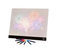 LED Memo Board with Colors | Erasable Drawing Utensils - Erasable Board with Light | For Preschoolers Kindergartens Classrooms Home Office School Playroom Activity