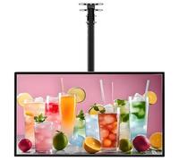 LED Menu Board - 3D Backlit Display for Restaurants and Cafes - Wall Mounted Light Box, Horizontal Screen, 50x80cm