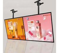 LED Menu Board Backlit Light Box, Illuminated Food Display Sign with Aluminum Frame, Waterproof Wall Mounted Billboard for Restaurant and Bar