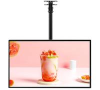 LED Menu Board Backlit Light Box, Illuminated Food Display Sign with Aluminum Frame, Waterproof Wall Mounted Billboard for Restaurant and Bar