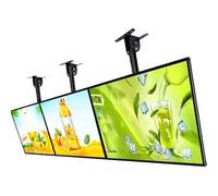 LED Menu Board - Digital Menu Display for Restaurants and Food Trucks, Wall Mounted Electronic Light Box - Set of 3, 60x80cm/23.62x31.50in