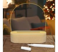 LED Message Light Board, Erasable Night Light with Erasable Pen, Note Board Creative Night Light USB Message Board LED Children's Bedside Lamp for Children's Day, Valentine's Day, Available as Memo