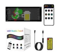 LED metrix Panel - Programmable LED Display, Flexible Digital Sign | Custom Message Display Board, App Controlled Panel, Pixel Screen Light Setup at Events Weddings Festivals Clubs