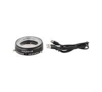 LED Microscope Light with 80 Beads - Ultra-Thin Aluminum Ring for Lab & Repair - Adjustable Brightness No Heat 87mm