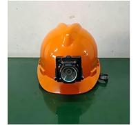 LED Miner's Helmet Lamp - Waterproof ABS Material, 300m Range, Anti-Smashing and Anti-Collision for Mines and Construction Sites