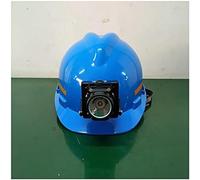 LED Miner's Helmet Lamp - Waterproof ABS Material, 300m Range, Anti-Smashing and Anti-Collision for Mines and Construction Sites