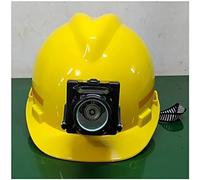 LED Miner's Helmet Lamp - Waterproof ABS Material, 300m Range, Anti-Smashing and Anti-Collision for Mines and Construction Sites