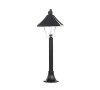 LED Mini Table lamp Small Night Light Street lamp, Bedside lamp, Festival Celebration, Birthday Party, a Set of 5 (Black, Purple, red, Pink, Lake Blue,)