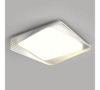 Led Minimalist Cream Wind Ceiling Light, Creative Art Sense Light, Simple Master Bedroom Room Light, Modern Gas Living Room Light,Square/Square