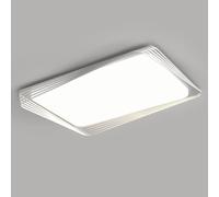 Led Minimalist Cream Wind Ceiling Light, Creative Art Sense Light, Simple Master Bedroom Room Light, Modern Gas Living Room Light,Square/Rectangle