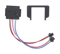 LED Mirror Dimmer Switch for Bathroom Touch Sensor 3a 36w | Black Plastic Build, Pre Installed Connectors, Concealed Form Factor, Supports Mirror Thickness up 5mm