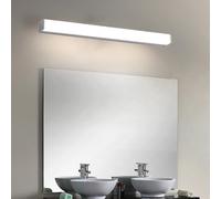 LED Mirror Front Bathroom Waterproof Wall Sconce Above Mirror Bath Wall Light Modern Indoor Wall Lighting Long Strip Aluminium for Bedroom Bathroom Mirror Vanity