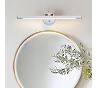 LED Mirror Front Wall Light with Motion Sensor Wall Lamp with 17-22cm Adjustable ArmWall Sconce 210° Rotation Wall Indoor Waterproof for Vanity Bathroom Living Room