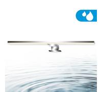 LED Mirror Light 10W 1000lm IP44 Bathroom Clamp Wall Mount Lamp 500mm Chrome