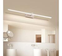Led Mirror Light, Bathroom Super Long Wall Light, Dimmable 3000-6000K Mirror Cabinet Make-Up Lamp, Waterproof Aluminum Bathroom Light/100Cm20W