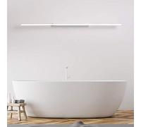 Led Mirror Light Black Bath Light Bath Lamp Aluminum Mirror Lamp, Creative Dimmable 3000K-6000K Bathroom Decorated Light, 220V Shrand Lamp/Natural Light 40Cm