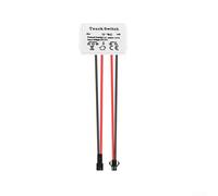 LED Mirror Light Touch Sensor Switch DC 12V 5A Single Button for Efficient Control on Glass and Acrylic Surfaces (Wire Single)