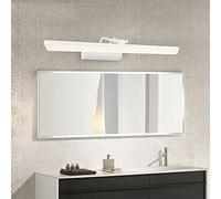 Led Mirror Light Waterproof Anti Fog Bathroom Wall Light Neutral White 4000K Make-Up Light 240 ° Adjustable Closet Light for Bedroom, Hotel/41Cm9W