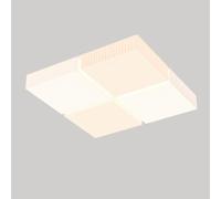 Led Modern Creative Full Spectrum Ceiling Light, Simple Square Ceiling Light, Clashing Colour Design Ceiling Light, Living Room Light Study Light Bedroom Light,Square/Square