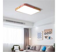 LED Modern Rectangle Multicolor Alloy Modern Led Ceiling Lights Living Room Oak Study Room Bedroom Ceiling Lamp,for Entryway Staircase
