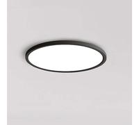 Led Modern Simple Slim Ceiling Light, Full Spectrum Eye Protection Children's Ceiling Light, Dining Room Light Smart Master Bedroom Light Anti Blue Light Fixture,White,40Cm/Black/30Cm